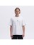 EM376-OF Oversize Tee Erkek T-Shirt - Kırık Beyaz 1