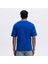 EM376-SBL Oversize Tee Erkek T-Shirt - Mavi 2