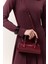 Deri Polo Mini Çanta Bordo 1