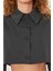 Düğmeli Crop Blazer Ceket 2