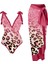 LX025RED Tek Parça Plaj Mayo Bikini (Yurt Dışından) 1