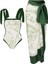 LX122YEŞIL Tek Parça Plaj Mayo Bikini (Yurt Dışından) 1