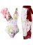 LX107RED Tek Parça Plaj Mayo Bikini (Yurt Dışından) 1