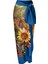 LX003BLUE Tek Parça Plaj Mayo Bikini (Yurt Dışından) 4