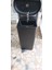 Siyah Ayaklı Kolon Köşeli Seramik Lavabo 3