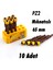 Mıknatıslı Pz2 Bits Uç 10 Adet 65 mm Renkli Vida Tutucu Sökme Yıldız Matkap Vidalama Ucu S2 Çeliği 2