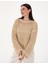 Kadın Bej Oversize Kazak 50301176-VR011 3