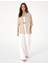 Kadın Kum Oversize Uzun Kollu Gömlek 50313596-VR085 4