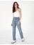 Kadın Mavi Straight Fit Jean Pantolon 50301277-VR036 1