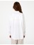 Kadın Beyaz Oversize Uzun Kollu Gömlek 50313596-VR013 5