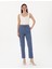 Kadın Indigo Kumaş Pantolon 50306487-VR028 1