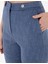 Kadın Indigo Kumaş Pantolon 50306487-VR028 5