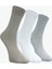 3'lü Açık Renkler Viskon Unisex Soket Çorap - Günlük Kullanıma Uygun 2