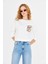 Zebra Baskılı İki İplik Sweatshirt 1