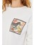 Zebra Baskılı İki İplik Sweatshirt 3