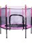 Fileli Büyük Boy Trambolin 140 cm Çap Korumalı Kolay Kurulum CKS131 1