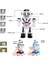 Işıklı ve Müzikli Disk Atan Uzay Savaşçısı Pilli Robot 3