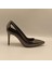 Carleen Siyah Rugan Deri Stiletto 1