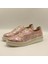 Jenny Sneaker Pudra Çicek Deri Sneaker 4