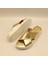 Alessia Gold Deri Comfort Terlik 5