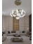 Modern Sarkıt 3 Renk 4 Toplu LED Avize Salon - Oturma Odası Ledli Avize 1
