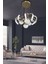 Modern Sarkıt 3 Renk 4 Toplu LED Avize Salon - Oturma Odası Ledli Avize 2