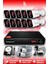 10 Kameralı Kare 10 Dış Kamera Set 100 GB HDD Full Hd Gece Görüşlü Güvenlik Kamerası Sistemi 1