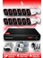 12 Kameralı Kare 12 Dış Kamera Set Hdd'siz Full Hd Gece Görüşlü Güvenlik Kamerası Sistemi 1