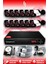 12 Kameralı Panda 12 Dış Kamera Set 2 Tb HDD Full Hd Gece Görüşlü Güvenlik Kamerası Sistemi 1