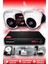 3 Kameralı Panda 2 Iç Kamera Set 2 Tb HDD Full Hd Gece Görüşlü Güvenlik Kamerası Sistemi 1