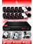 10 Kameralı Panda 10 Dış Kamera Set 100 GB HDD Full Hd Gece Görüşlü Güvenlik Kamerası Sistemi 1