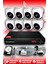 8 Kameralı Dome 8 Iç Kamera Set 500 GB HDD Full Hd Gece Görüşlü Güvenlik Kamerası Sistemi 1