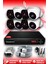 8 Kameralı Uzay 4 Iç Kamera Set Hdd'siz Full Hd Gece Görüşlü Güvenlik Kamerası Sistemi 1