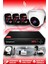 4 Kameralı Panda 1 Iç Kamera Set 250 GB HDD Full Hd Gece Görüşlü Güvenlik Kamerası Sistemi 1