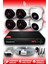 6 Kameralı Uzay 2 Iç Kamera Set Hdd'siz Full Hd Gece Görüşlü Güvenlik Kamerası Sistemi 1