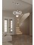 Ey Shop Modern Krom Toplu Çember Model 3 Renk (Beyaz & Sarı & Günışığı) LED Avize 3