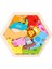 Çocuk Üç Boyutlu Puzzle Yapboz Blokları Ahşap Eğitici Oyuncaklar (Yurt Dışından) 1