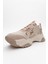 Melina Bej Desenli Kadın Spor Sneakers 4