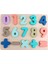 Çocuk Puzzle Ahşap Tırmalama Tahtası Puzzle Yapboz Oyuncaklar (Yurt Dışından) 1