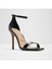 Jacynthe Sandalet Yüksek Topuklu Sandalet;abiye Sandalet - Siyah 4