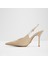 Lysandre Ayakkabı Orta Boy Topuklu - Bej 3