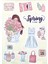 SpringTime Sticker Seti - Laptop, Telefon, Defter ve Günlükler Için Ideal 1