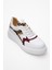 Aere Beyaz Desenli Kadın Spor Ayakkabı 3