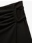 Krep Scuba Kumaş Drape Detaylı Midi Boy Kruvaze Etek 5