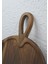 Akasya Sunum Tabağı - Doğal Kesme Tahtası - 30 Cm, Yuvarlak 5