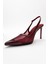 Venas Bordo Fileli Kadın Yüksek Topuklu Ayakkabı 4