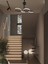 Modern Siyah Yılan Model Kumandalı 3 Renk (Beyaz / Sarı / Günışığı) LED Avize 3