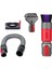 Dyson V7/V8/V10/V11/V15 Elektrikli Süpürge Aksesuarları Uzatma Esnek Hortumu Için 4 Adet Kalıntı Bırakmayan Toz Fırçası Hortumu Seti (Yurt Dışından) 1
