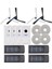 Ecovacs Deebot X2 / X2 Pro / DEX86 Robot Süpürge Için 16 Adet Yedek Parça Yan Fırça Filtresi Toz Torbası Paspas Bezi (Yurt Dışından) 1