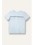 Erkek Bebek Baskılı T-Shirt - Açık Mavi 1